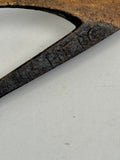 Antique James Durfee Single Flue Harpoon from Ship Hero of Nantucket