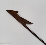 Antique James Durfee Temple Style Whaling Harpoon from Whaleship Henry Astor