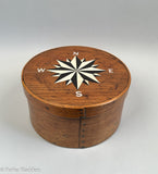 Large Pantry Box with Compass Rose Inlay