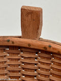 Rare Unfinished Antique Nantucket Basket