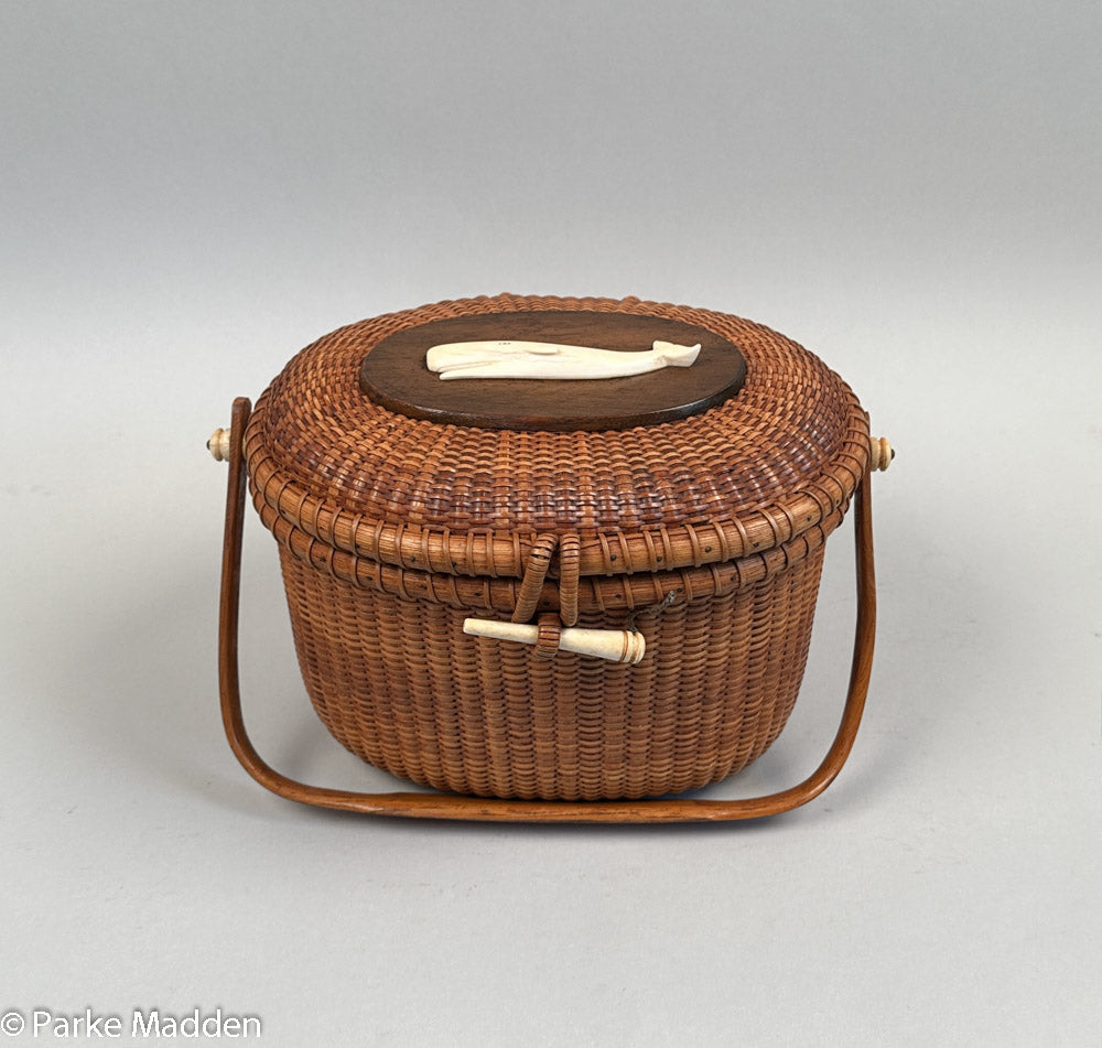 Vintage nantucket basket ナンタケットバスケット　USA Vintage Nantucket Basket Purse by Paul Whitten – Paul Madden