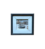 "Blue Sloop South Beach" Painting by John Austin