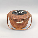 Vintage Nantucket Basket Purse by José Formoso Reyes