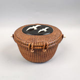 Vintage Nantucket Basket Purse by José Formoso Reyes