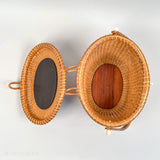 Vintage Nantucket Basket Purse by José Formoso Reyes