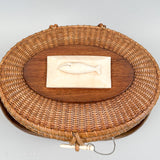 Vintage Nantucket Basket Purse by Leichter