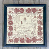 Rare 1948 Pictorial Map of Cape Cod by Claretta Pope Higgins