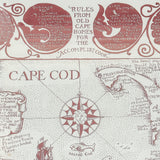 Rare 1948 Pictorial Map of Cape Cod by Claretta Pope Higgins