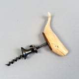 Vintage Scrimshaw Whale Williamson's Corkscrew