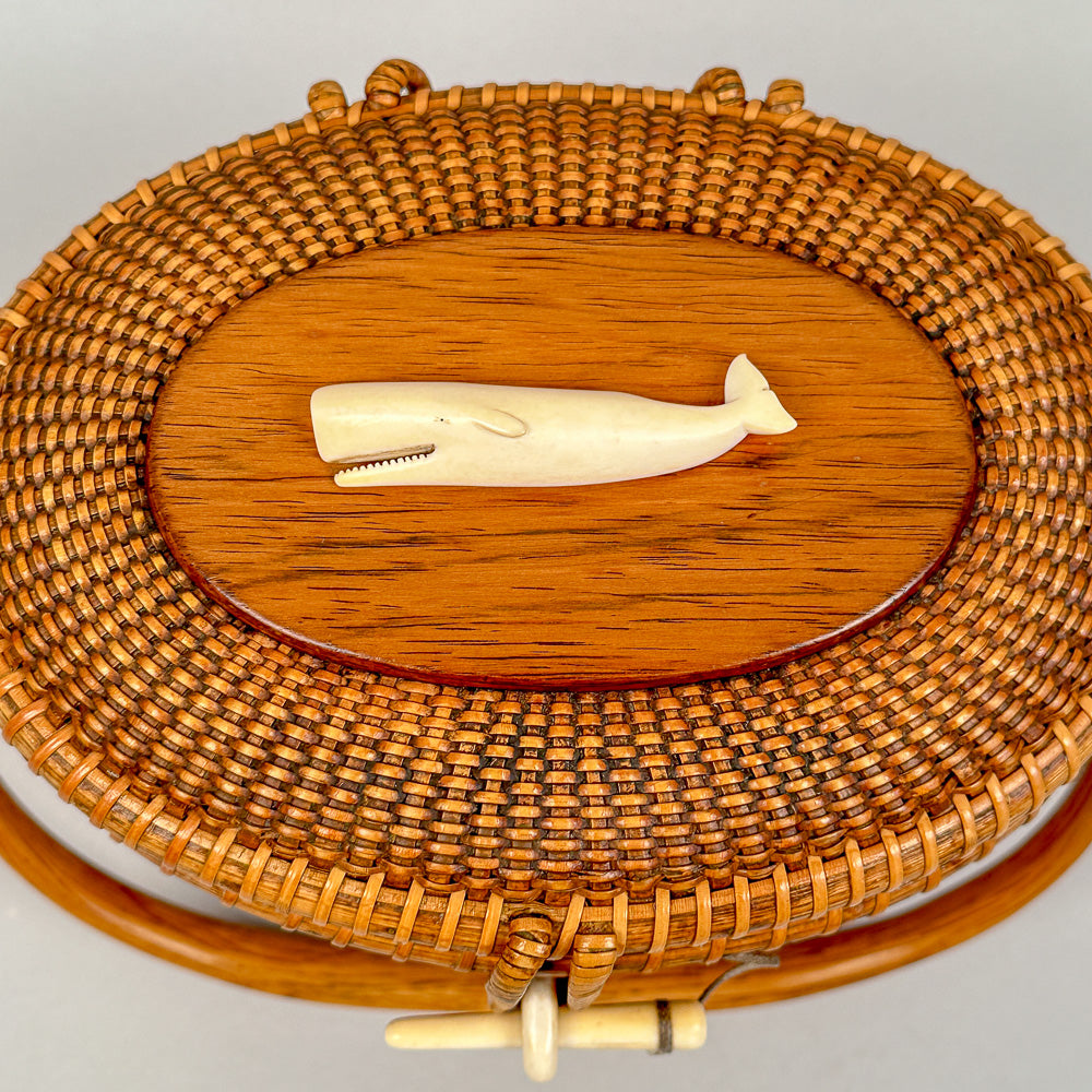 Vintage Nantucket Basket Purse by Stephen Gibbs – Paul Madden Antiques
