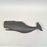 Carved Sperm Whale by Clark Voorhees
