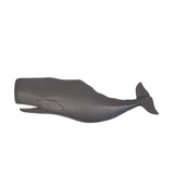 Carved Sperm Whale by Clark Voorhees