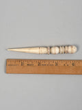 Antique American Scrimshaw Whale Ivory Bodkin