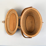 Vintage Nantucket basket purse by José Formoso Reyes