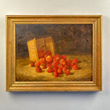 Basket of Strawberries Painting by Bryant Chapin