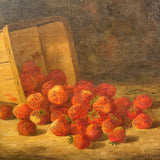 Basket of Strawberries Painting by Bryant Chapin