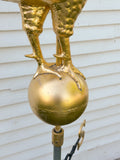 Vintage Gilded Rooster Weathervane