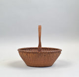 Antique Oval Nantucket Basket