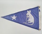 Vintage Nantucket Wharf Rat Club Burgee