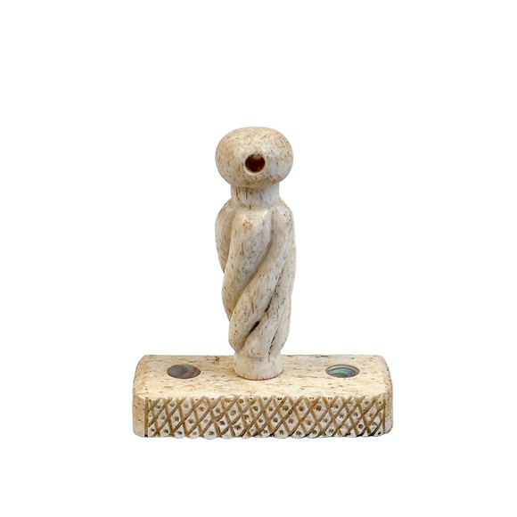 Antique Whalebone Logbook Stamp