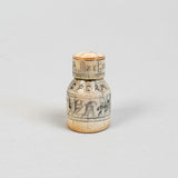 Rare Antique Scrimshaw Logbook Stamp