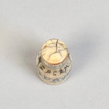 Rare Antique Scrimshaw Logbook Stamp