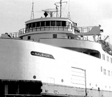 M/V Naushon Bridge Wing Painting by John Austin