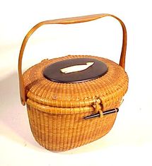 Antique Jose Formoso Reyes Nantucket Lightship basket