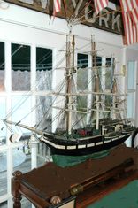Antique Whaleship Model from Nantucket