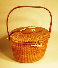 Choice antique Nantucket basket by Jose Formoso Reyes