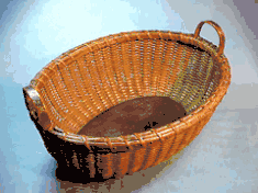 Rare antique Nantucket Lightship basket