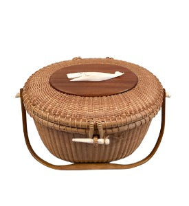 Vintage Nantucket Basket purse by Jose Formoso Reyes