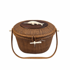 Vintage Nantucket Basket purse by José Formoso Reyes