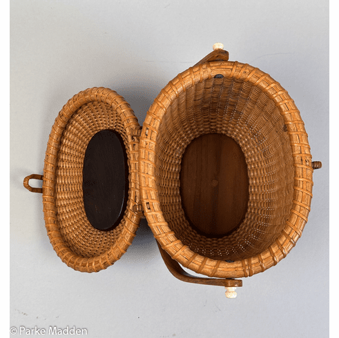 Vintage Nantucket Basket Purse by Stanley Roop 1967 – Paul Madden Antiques