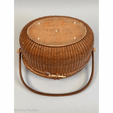 Vintage Nantucket Basket Purse by W.M.+J. Reis