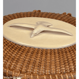 Vintage Nantucket "Cocktail" Basket purse by José Formoso Reyes