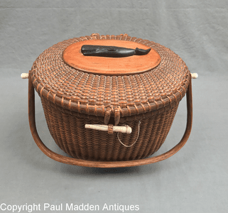 Vintage Nantucket Lightship Basket 8