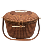 Vintage Nantucket Lightship Basket purse by José Formoso Reyes
