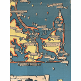 1937 Pictorial Map of Martha's Vineyard by Jack Atherton