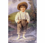 19th C. American print by Louis Prang.