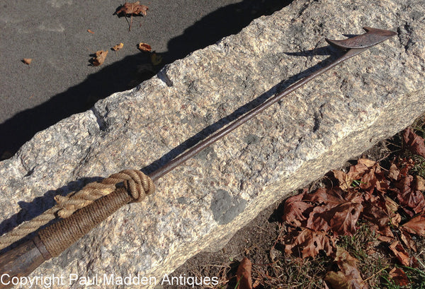 19th C. Antique Whaling Harpoon – Paul Madden Antiques