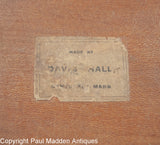 19th C. Nantucket Lightship Basket by Davis Hall