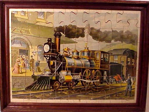 A mid 19th C. American railroad puzzle