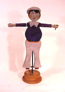 A rare "Happy Jack" sailor boy whirligig from Nantucket