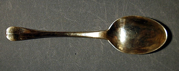 Antique 18th C. American tablespoon ED