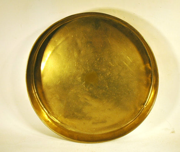 Antique American brass tray