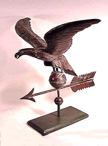 Antique American copper Eagle weathervane