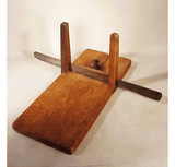 Antique American primitive bread slicer