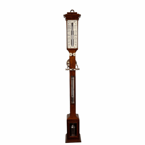 Antique American Riggs & Brothers Marine Barometer