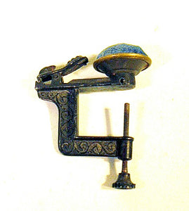 Antique American table sewing clamp